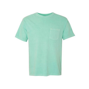 Camisetas para hombre 100% algodón Heavyweight Premium manga corta Camisa cuello redondo Camiseta básica - Product Image 6