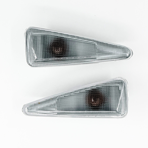 8200602763 8200602765 Juego de Luces Intermitentes Laterales Izquierda y Derecha para Dacia Sandero I Renault Symbol Thalia II III 2008-2021, Transparentes - Product Image 3