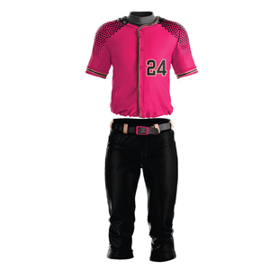 Uniforme de Béisbol Personalizado para Hombre, Conjunto Deportivo, Jersey y Pantalones Transpirables con Logotipo Frontal, 4 Estaciones, Superventas - Product Image 1