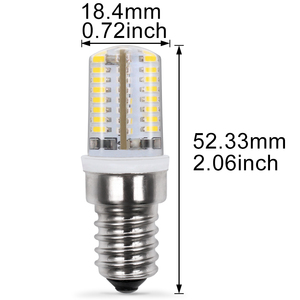 หลอดไฟ LED E12 E14 2.3W AC120V 230V SMD3014 360 องศา สำหรับโคมไฟระย้าคริสตัลตกแต่ง - Product Image 5