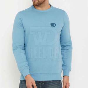 Wholesale Rate High Quality Custom <b>Plain</b> <b>Sweatshirts</b> Men's Clothing Long Sleeve Casual <b>Sweatshirt</b> - Product Image 1