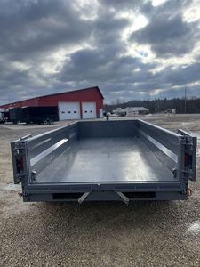 Newly Used HV14 14' Agricultural Dump Tractor <b>Trailer</b> <b>for</b> Sale Near Me - Product Image 4