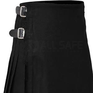 Streetwear élégant inspiré Mens Scottish Hybrid Utility Kilt Panneaux en coton modernes Tartan Plis Taille réglable et confort - Product Image 2