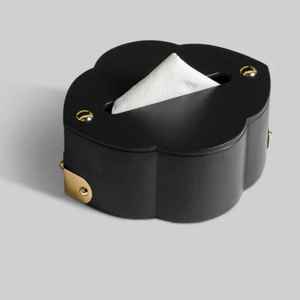 Porte-serviettes de grande capacité pour le bureau, porte-mouchoirs, centre de table royal, boîte de luxe pour serviettes en papier - Product Image 1