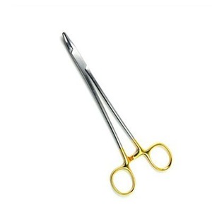 TC Olsen Hegar Soporte de Aguja Fórceps de Carburo de Tungsteno Quirúrgico Dental 14 cm Acero Inoxidable Aceptar Servicios OEM - Product Image 6