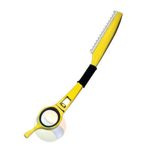 Premium Custom Logo Stainless Steel Straight Razor Professional Barber Shaving Thinning Razor with Wooden Handle - Product Image 3