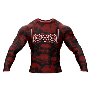 อุปกรณ์ฝึกต่อสู้ผู้ชายที่กําหนดเอง rashguard / การออกแบบที่กําหนดเอง mma rash guard - Product Image 1