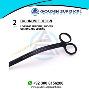 Acier inoxydable Aquarium ciseaux pince à épiler ensemble haute qualité miroir poli plante eau herbe ciseaux aquarium outil de nettoyage - Product Image 4