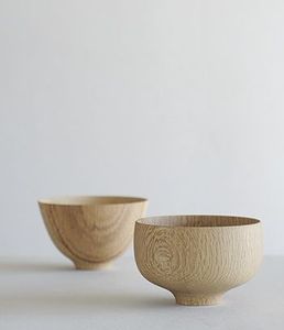 Bol de cuisine en bois d'acacia poli fait à la main JHON - Style classique de luxe, respectueux de l'environnement - Product Image 4