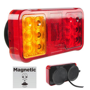 Feu arrière LED E-Mark pour camion 12-24V IP66, feu de position arrière, de frein et de clignotant pour <span class=keywords><strong>tracteur</strong></span>, remorque et machines agricoles - Product Image 4