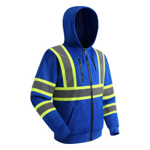 Sudadera de Seguridad de Alta Visibilidad para Hombre, Chaqueta Reflectante, Ropa de Trabajo de Alta Visibilidad, Sudaderas con Precio Razonable, OEM - Product Image 5