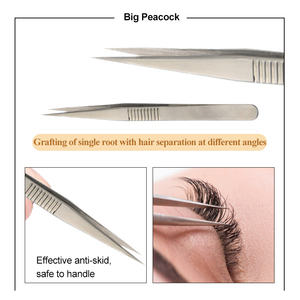 Fabriqué au Pakistan Pince à épiler Volume de cils Pince à épiler Prix de gros pas cher Pince à cils pour - Product Image 4