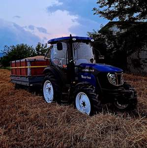 Tractor agrícola Lovol 804 con motor de 80HP | Máquina agrícola multifuncional 4WD de alto rendimiento. - Product Image 4