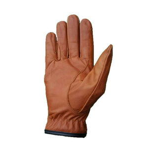 Último servicio OEM Guantes de cuero de calidad superior para montar a caballo Logotipo personalizado Guantes de carreras ecuestres Guantes de polo deportivos de seguridad - Product Image 2