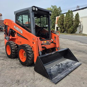 Kubota SSV65 4x4 utilisée Chargeuse compacte à glissement 4 tonnes Charge nominale Godet Mini chargeur Moteur PLC Core Wheel Drive Engrenage de pompe à roulement - Product Image 4