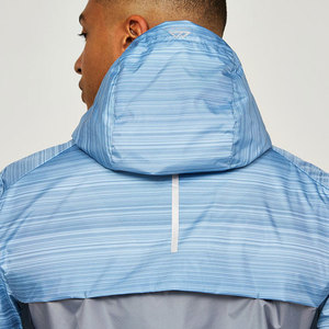 เสื้อกันลมของผู้ชายเสื้อแจ็คเก็ตกันลมกันน้ำมีฮู้ดกันน้ำเสื้อโค้ทลำลองผู้ชายเสื้อแจ็คเก็ตฤดูใบไม้ร่วง - Product Image 5