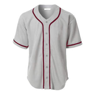 Conjuntos de uniformes de béisbol de alta calidad para hombre, logotipo personalizado, transpirable y cómodo, antiarrugas, precios al por mayor, precio bajo, OEM - Product Image 2
