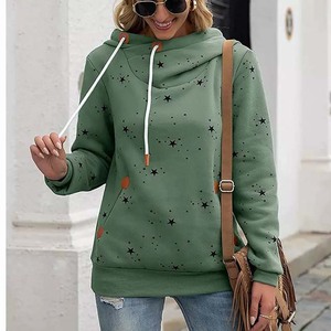 Producto más vendido Sudadera con capucha de lana de algodón para mujer Liso Gimnasio Fitness Ligero Deportes Básicos Jersey Estampado personalizado - Product Image 2