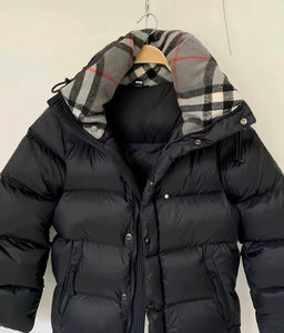 Ventes en gros de vestes matelassées d'hiver décontractées de marques de créateurs haut de gamme pour hommes et femmes, manteaux en duvet respirants avec fermeture éclair - Product Image 5