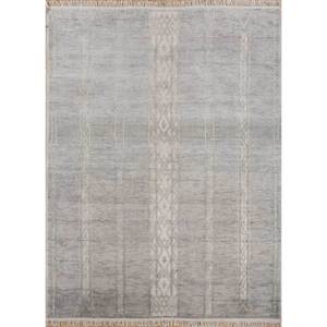 Alfombras Jaipur ZA Lca-1510 Clásicas en Gris Tomillo y Negro, Alfombras de Lana Anudadas a Mano con Patrón Geométrico para Decoración de Sala de Estar y Pasillo - Product Image 4