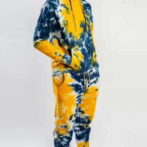 Nouveauté : Survêtement tie-dye uni d'hiver de haute qualité, anti-plis, pour usage extérieur, nouveau design, survêtement tie-dye pour hommes - Product Image 1