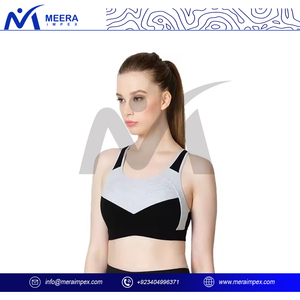 Sujetador deportivo de alta calidad para mujer, secado rápido, alto para soporte de impacto, sujetador acolchado para entrenamiento de gimnasio para Fitness, correr, ropa deportiva diaria - Product Image 4