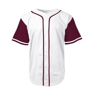 2025 Custom Made Sublimated Men Button Down Crew Neck Baseball Jersey, Baseball <b>Tshirt</b>, Baseball Shirt Teamwear Baseball Jersey - Product Image 1