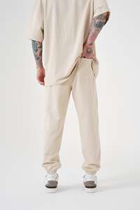 OEM service personnalisé surdimensionné coton lourd hommes personnalisé de base nouveau premium noir survêtement pantalon offre en gros tendance 2024 qualité - Product Image 4