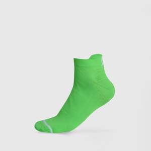 Chaussettes courtes de sport Endura Gym (Jaune Néon) Confortables, anti-transpiration, en fibre de bambou, imprimé automne par sublimation - Product Image 1