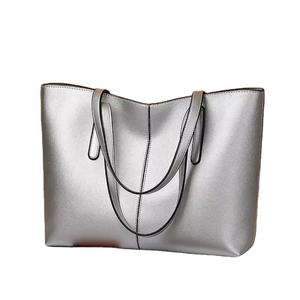 Bolso Tote de Cuero Suave para Mujer, Bolso de Hombro Retro Simple, Bolso Bandolera con Diseño de Almohada, Cierre de Cremallera, Bolso de Mano de Cuero Suave - Product Image 4