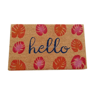 La mejor oferta, alfombrillas de fibra de coco horneadas de PVC de 45x75 cm, 15mm, estampado Natural, antideslizante, estilo moderno de calidad superior para uso doméstico, rentable - Product Image 5