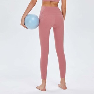 Wholesale Women's Fitness Apparel Sportswear Yoga <b>Suit</b> Legging Sets - Product Image 4