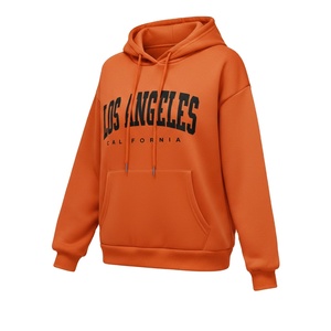 Sweat à capuche unisexe surdimensionné 100 % coton, délavé, de haute qualité, avec logo personnalisé imprimé numériquement, respirant et avec poche - Product Image 1