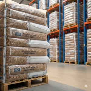 Briquetas de madera de pino de alta calidad para combustible limpio en estufas Chimeneas Calderas industriales y uso de energía verde - Product Image 1