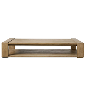 Meubles Offre Spéciale table basse ou salon en bois de teck durable, style simple et moderne distinctif - Product Image 4