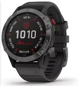 นาฬิกา Fenix 6X 6S Pro รุ่นพลังงานแสงอาทิตย์, นาฬิกาจีพีเอส Sapphire รุ่นกีฬาสีดำใหม่ - Product Image 1