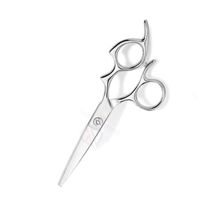 Ciseaux de barbier en acier inoxydable de haute qualité, bord de rasoir extra-affûté, manche élégant, finition polie, pour droitiers, précision professionnelle - Product Image 6