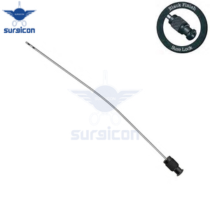 หลอดดูดสเตนเลสแบบแมนนวลเพื่อความแม่นยำของร่างกายพร้อมคอนทัวร์สีดำ - Product Image 6