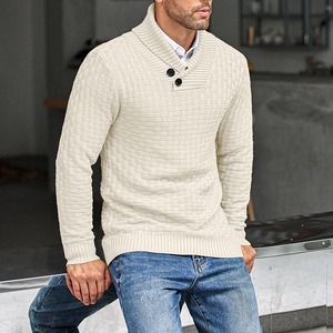 Pull-over de qualité supérieure pour hommes, automne, hiver, tricot ample, style décontracté, nouvelle couleur, vente en gros de chandails différents - Product Image 2