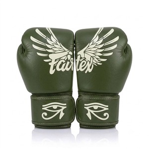 ถุงมือชกมวย Fairtex คุณภาพสูง สีส้ม หนังแท้ น้ำหนักเบา ปรับแต่งโลโก้ได้ พร้อมเชือกผูก สำหรับฝึกซ้อมและแข่งขัน MMA มวยไทย - Product Image 5