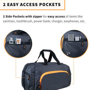 Sacs de sport personnalisables en sublimation de haute qualité pour hommes et femmes, sacs de sport vierges, logo personnalisé, sac de sport - Product Image 5