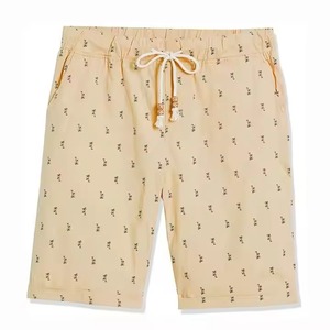 กางเกงกีฬาผ้าใบสองชั้นแห้งเร็วสำหรับทุกเพศกางเกงวิ่งเอวกลางกางเกงออกกำลังกายกางเกงขาสั้นลำลองสีทึบสำหรับผู้ชาย - Product Image 1