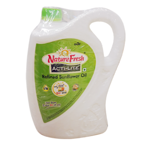 Aceite de girasol Nature Fresh Acti Lite Aceite de cocina saludable a base de plantas - Product Image 6