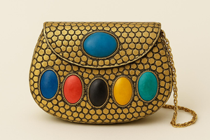 Pochette de Soirée Moderne en Résine Époxy de Luxe pour Femme, Faite à la Main, Écologique, Imperméable, Idéale pour Fêtes, Mariages, Bals de Promo et Événements du Soir - Product Image 6