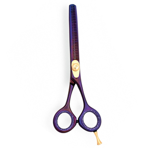 Ciseaux amincissants de coiffeur de qualité supérieure ciseaux de coiffeur amincissants en acier inoxydable allemand avec repose-doigt - Product Image 6