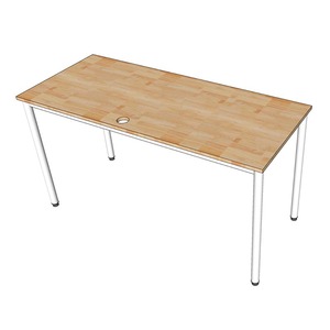 Modern 140x60cm Natural Wood Laptop <b>Desk</b> for Home Office OMA HBOM003 Series - Product Image 6