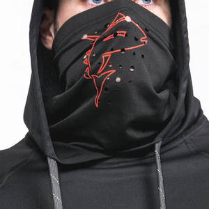 Sweat à capuche imprimé personnalisé à la mode pour hommes séchage rapide 100% polyester imperméable respirant à manches longues grande taille vêtements de pêche - Product Image 3