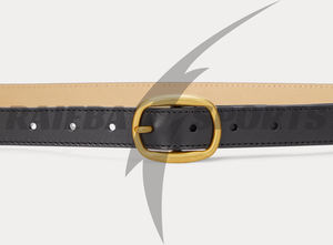 Ceintures en cuir de vache gravées au laser vintage, robustes et durables, avec boucle en cuivre pour hommes, femmes et enfants, personnalisation haut de gamme - Product Image 5