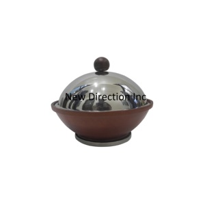 Hôtel Restaurant Fournitures En Acier Inoxydable Bonbons Pot Home Catering Utilisation Gravé À La Main Dates Décoratives Pot De Service - Product Image 1