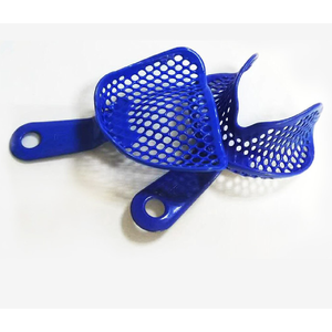 ชุดถาดพิมพ์ลายฟันสแตนเลสชุดเครื่องมือผ่าตัดถาดตรวจฟันเทียม - Product Image 4